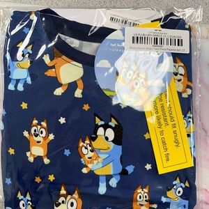 Little Sleepies- Bluey two- piece long sleeve pajama set